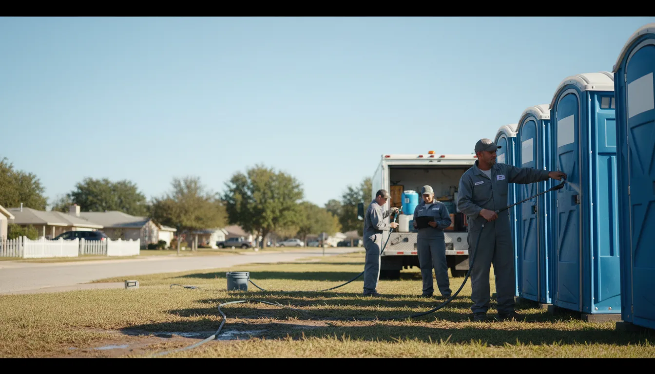 Long-Term Portable Toilet Rental in Plankinton, SD near me